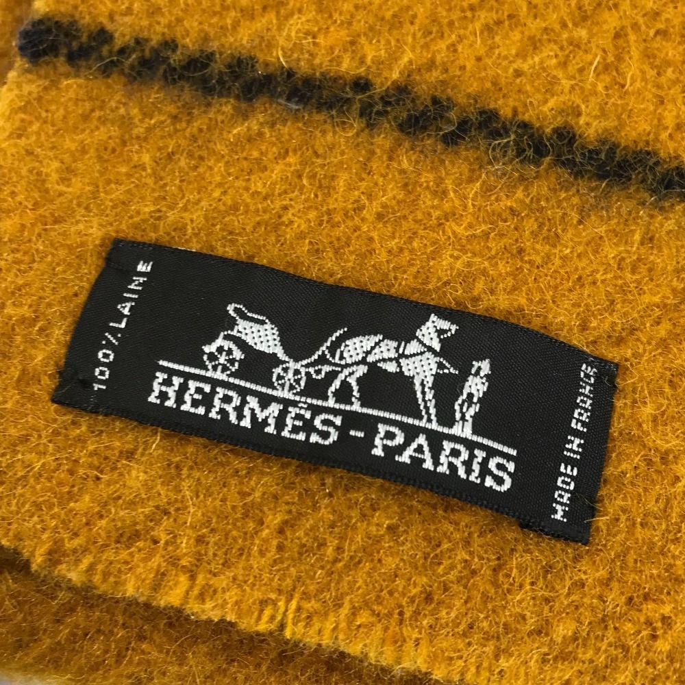 Hermes Scarf Cover Yellow — view 3