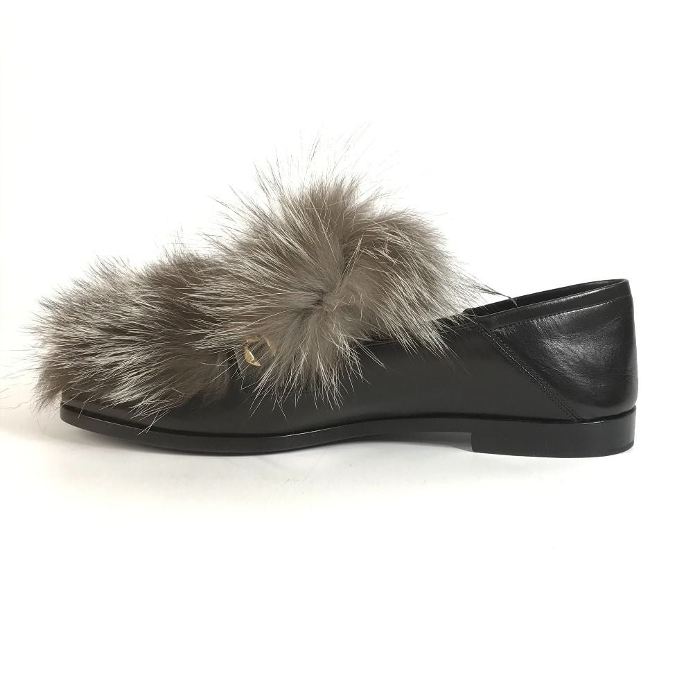 Louis Vuitton Loafers Leather Black — view 6