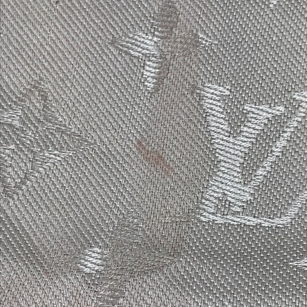 Louis Vuitton Shawl Monogram Large Wool Beige Scarf — view 6