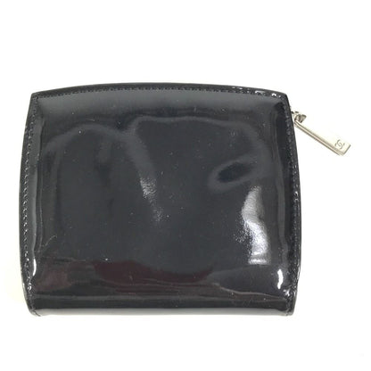 Chanel Bifold Wallet CC Logo Enamel Black — view 2