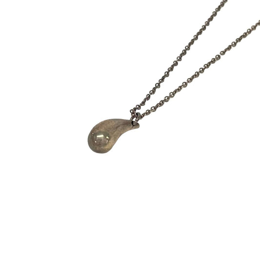 Tiffany & Co Necklace Teardrop Silver
