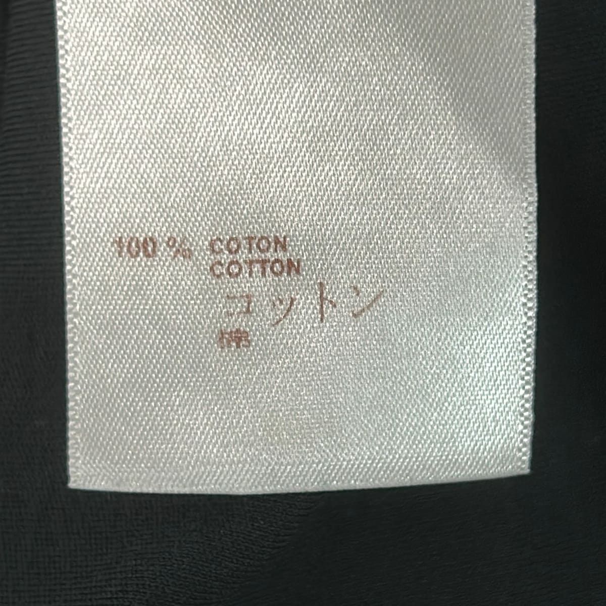 Louis Vuitton Short Sleeve Polo Shirt S Black One Point Embroidery — view 4