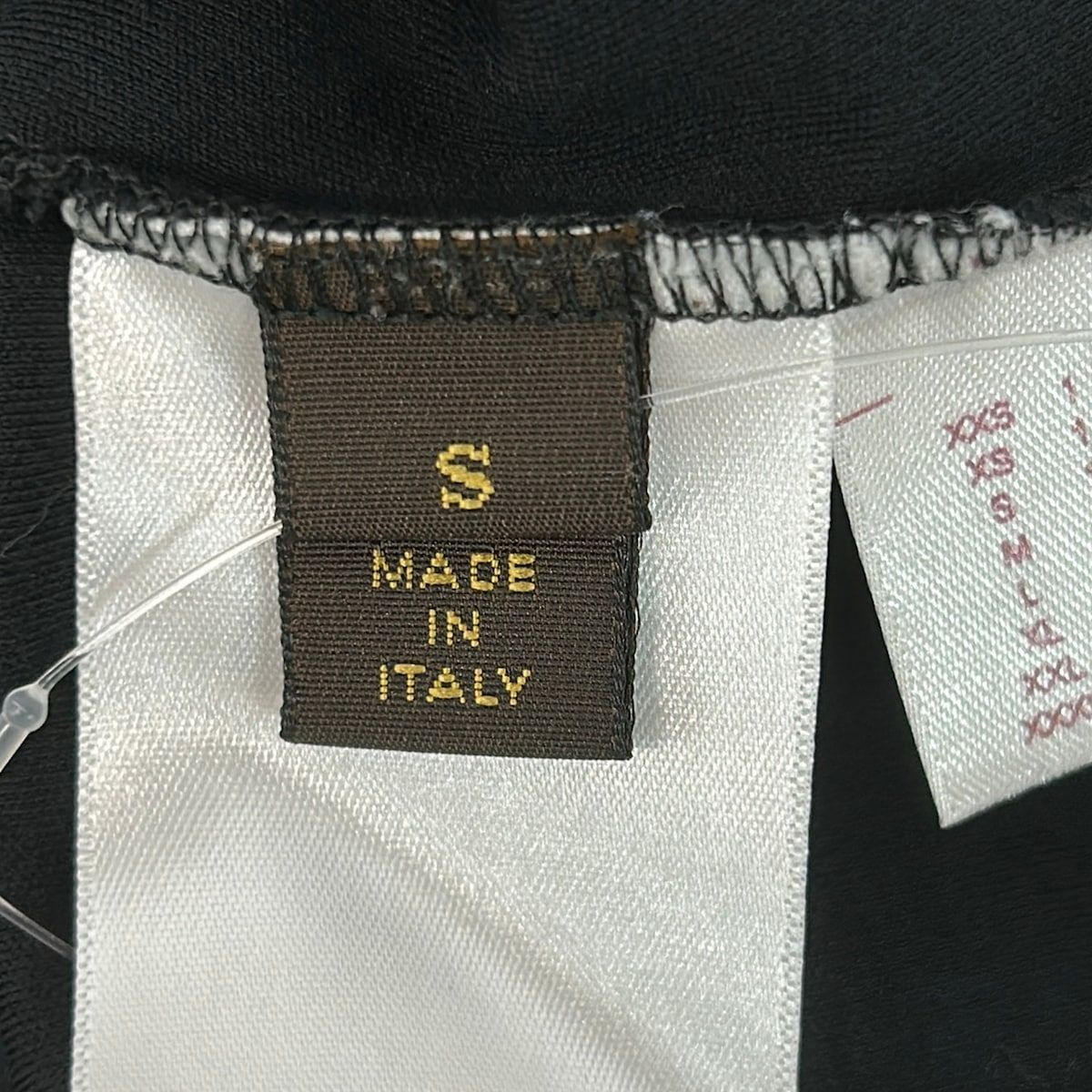 Louis Vuitton Short Sleeve Polo Shirt S Black One Point Embroidery — view 5