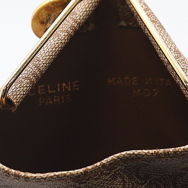 Celine Coin Case Brown Color — view 6