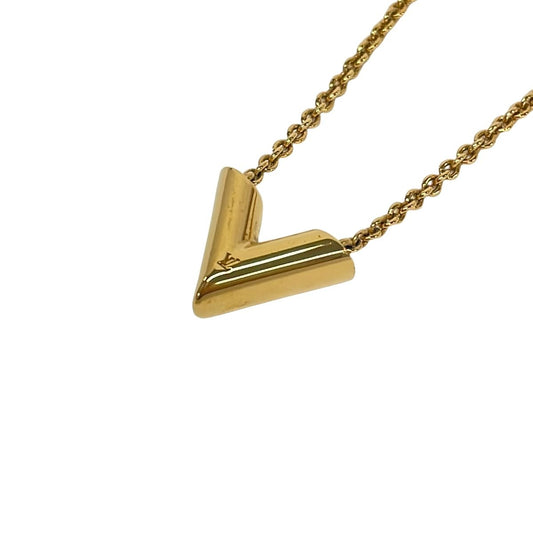 Louis Vuitton Necklace Essential Gold