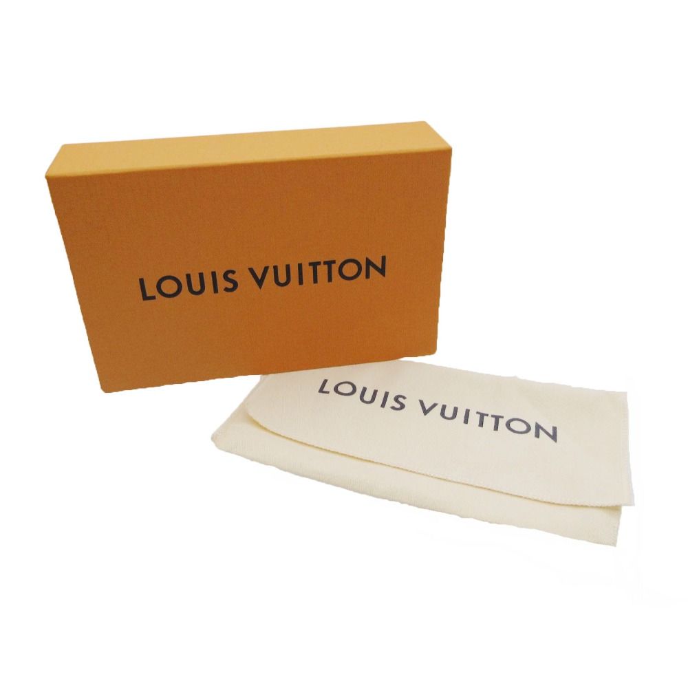 Louis Vuitton Wallet Portefeuille Sarah Monogram Empreinte Embossed Leather Noir — view 8