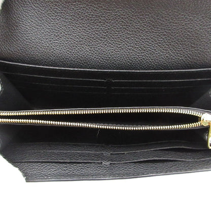 Louis Vuitton Wallet Portefeuille Sarah Monogram Empreinte Embossed Leather Noir — view 7
