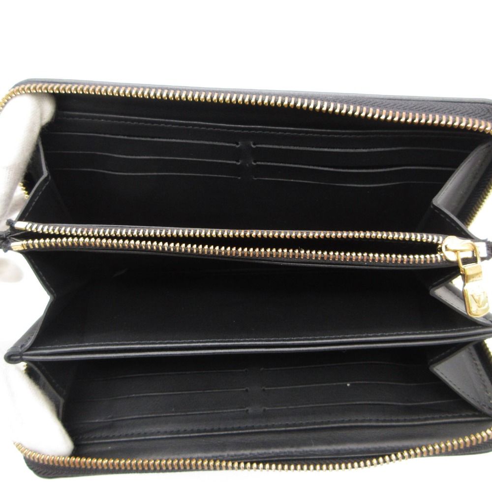 Louis Vuitton Wallet Cousin Zippy Lambskin Leather Monogram Embossed Round — view 7
