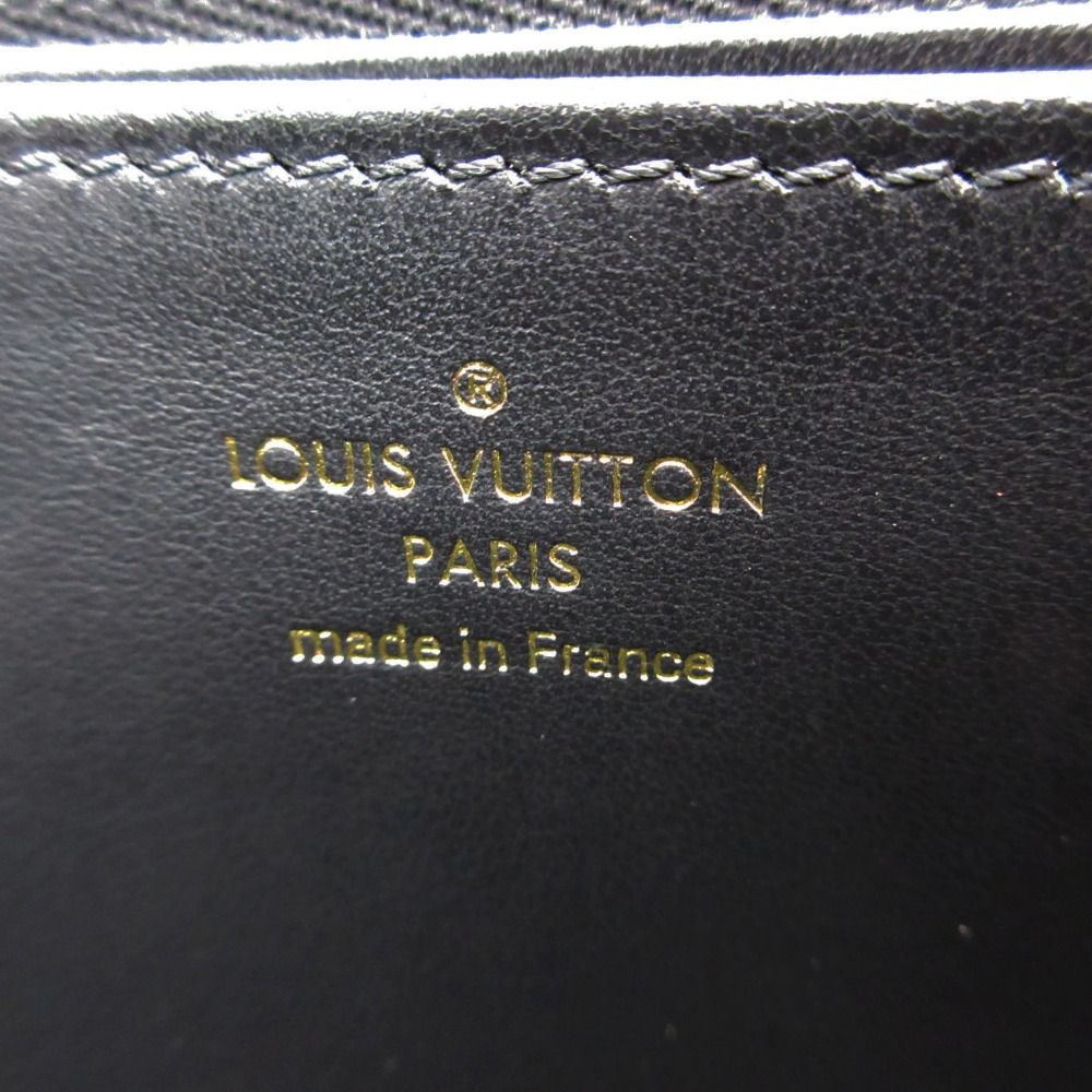 Louis Vuitton Wallet Cousin Zippy Lambskin Leather Monogram Embossed Round — view 8
