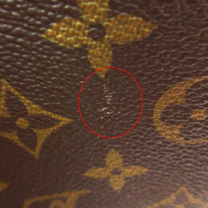 Louis Vuitton Handbag Speedy 35 Monogram All Over Pattern Tote Purse Brown — view 9
