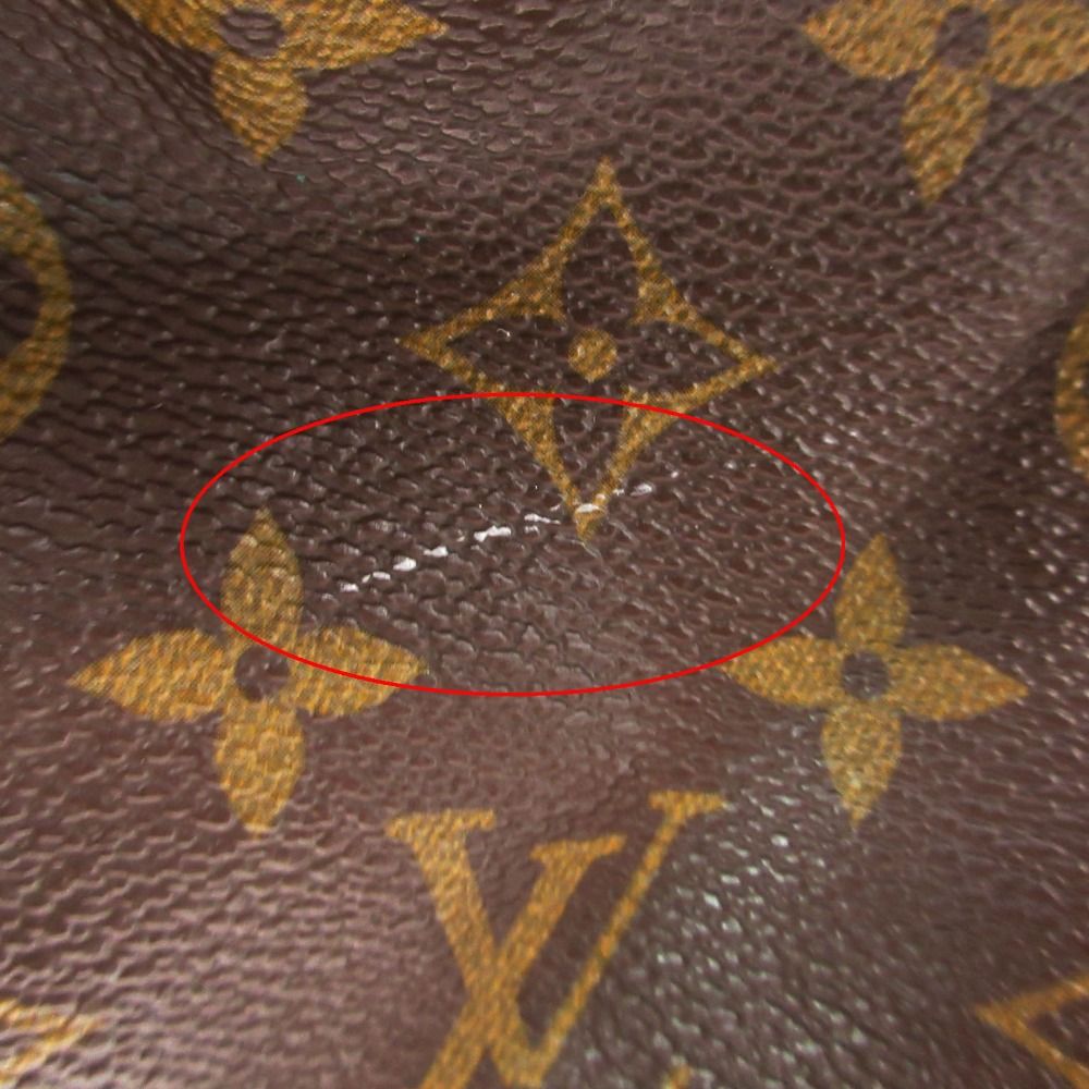Louis Vuitton Handbag Speedy 35 Monogram All Over Pattern Tote Purse Brown — view 7