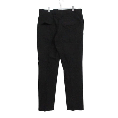 Louis Vuitton Pants Monogram Embossed Logo Trousers Tapered Black — view 2