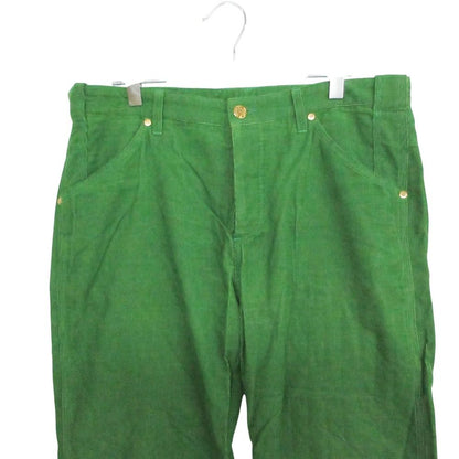 Louis Vuitton Pants Corduroy Button Fly Slim Straight Green — view 4