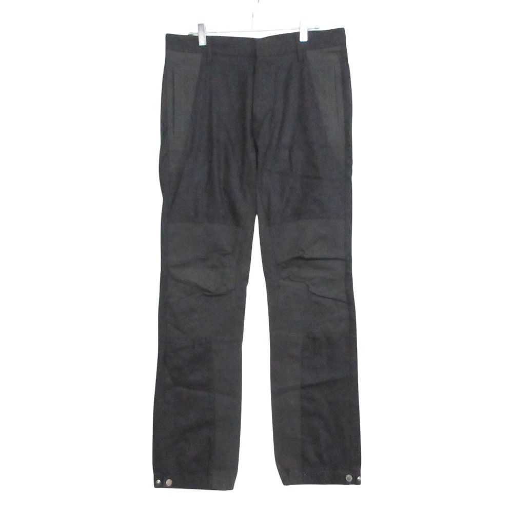 Louis Vuitton Pants Biker Trousers Stretch Dark Gray 40