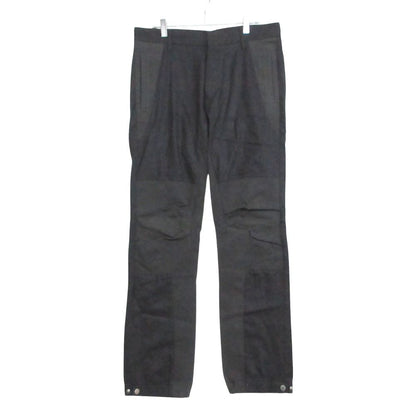 Louis Vuitton Pants Biker Trousers Stretch Dark Gray 40