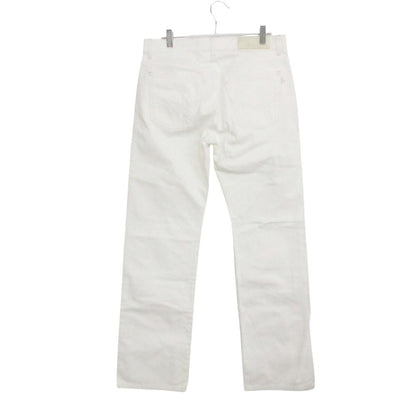 Louis Vuitton Denim Pants Straight Cotton Button Fly Monogram Flower Embroidery — view 2