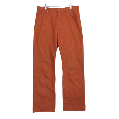 Louis Vuitton Denim Pants Color Jeans Pan Orange