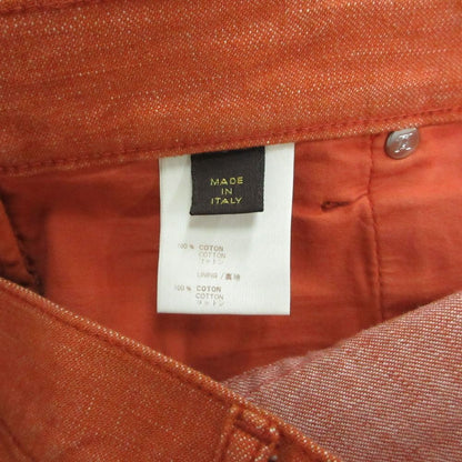 Louis Vuitton Denim Pants Color Jeans Pan Orange — view 8