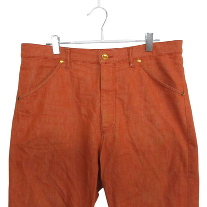 Louis Vuitton Denim Pants Color Jeans Pan Orange — view 4