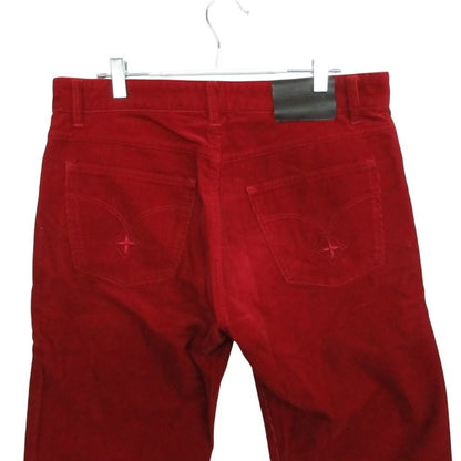 Louis Vuitton Pants Logo Embroidery Corduroy Slim Straight — view 3