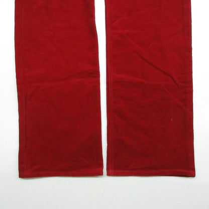 Louis Vuitton Pants Logo Embroidery Corduroy Slim Straight — view 6