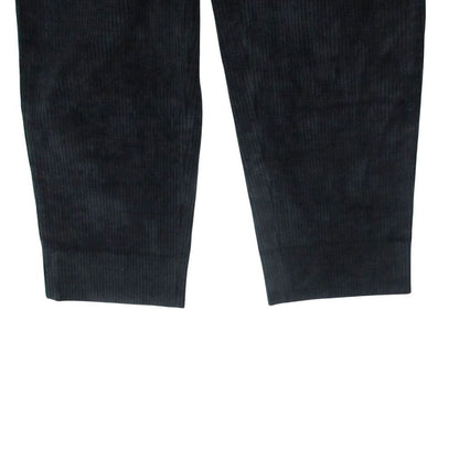 Versace Gianni Pants Corduroy Gurkha Logo Button Black — view 6
