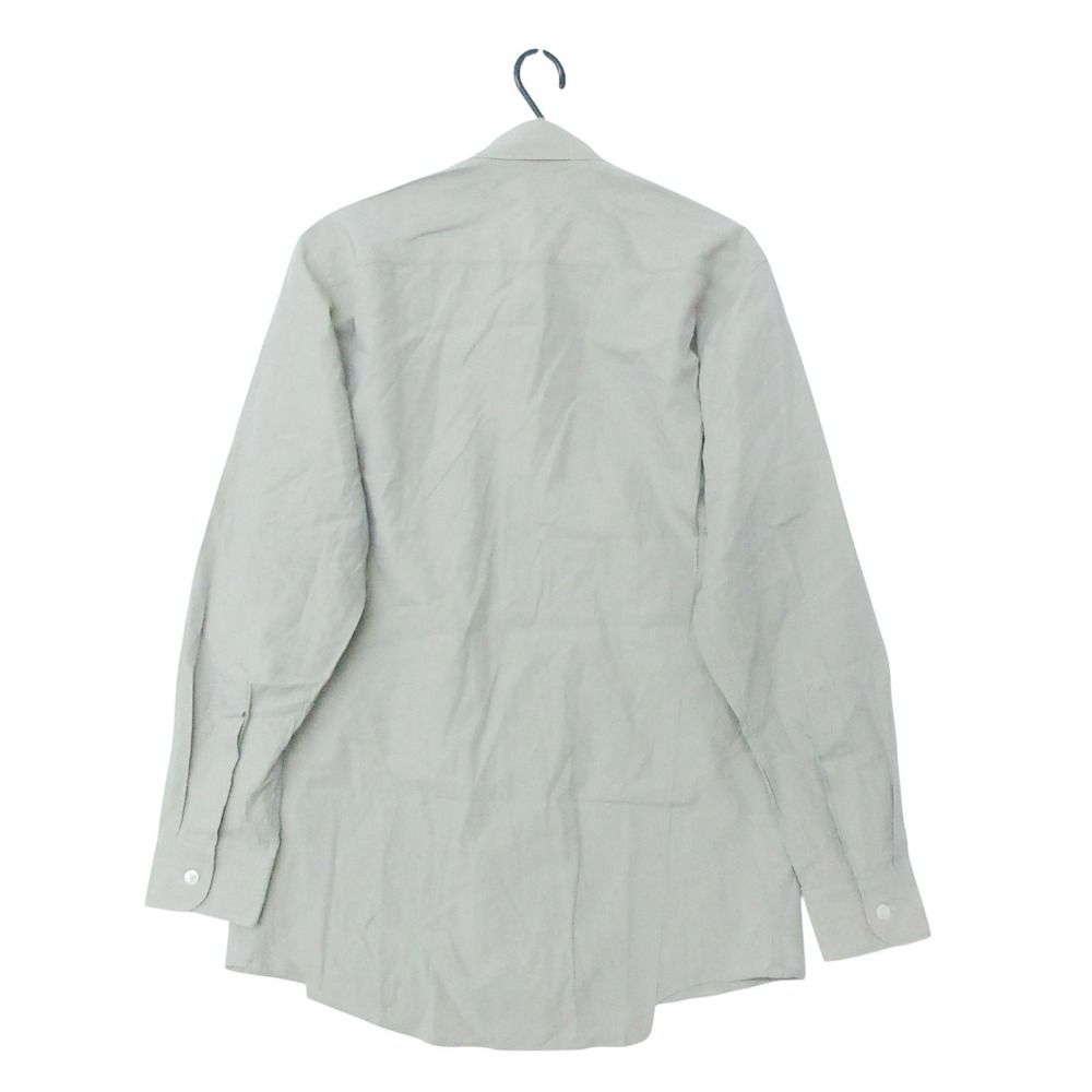 Louis Vuitton Long Sleeve Shirt Cotton Top Gray 39 15 — view 2