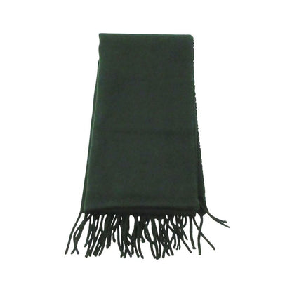Loro Piana Scarf Cashmere Fringe 35 140 cm Dark Green — view 2