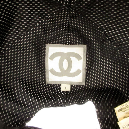 Chanel Sports Cap Enamel Coating CC Logo Hat Black — view 8