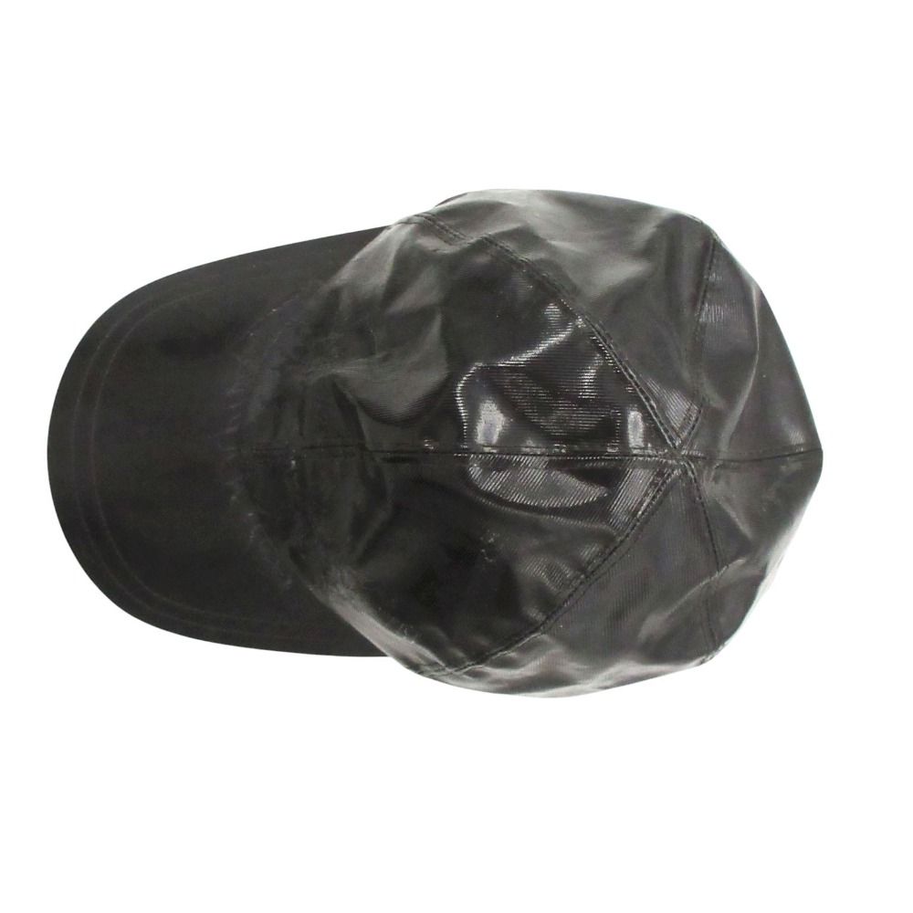 Chanel Sports Cap Enamel Coating CC Logo Hat Black — view 6