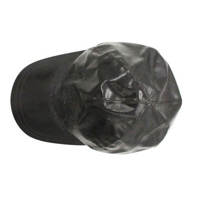 Chanel Sports Cap Enamel Coating CC Logo Hat Black — view 6