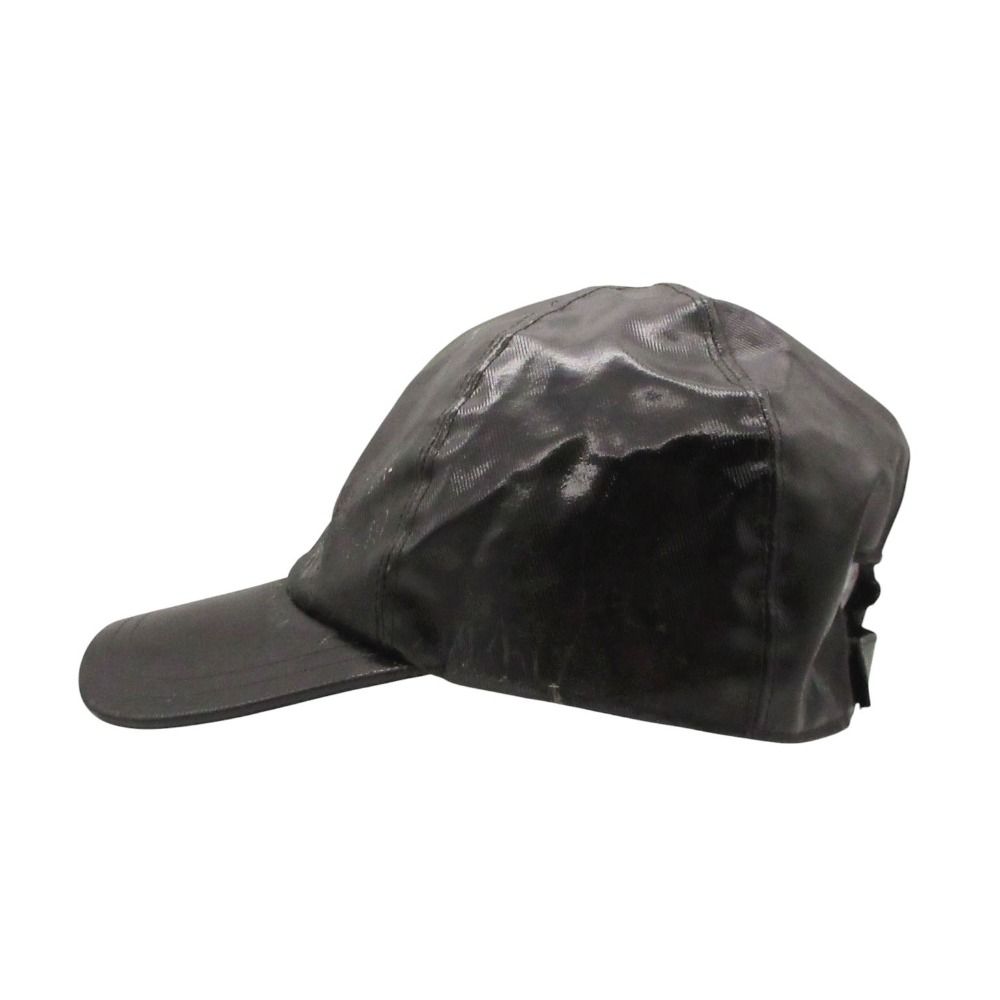 Chanel Sports Cap Enamel Coating CC Logo Hat Black — view 5