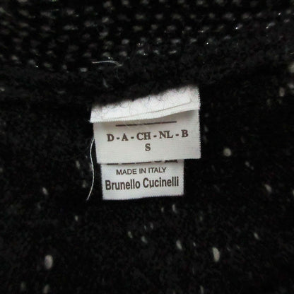 Brunello Cucinelli Knit Cashmere All Over Pattern Sweater Long Sleeve Crew Neck — view 9