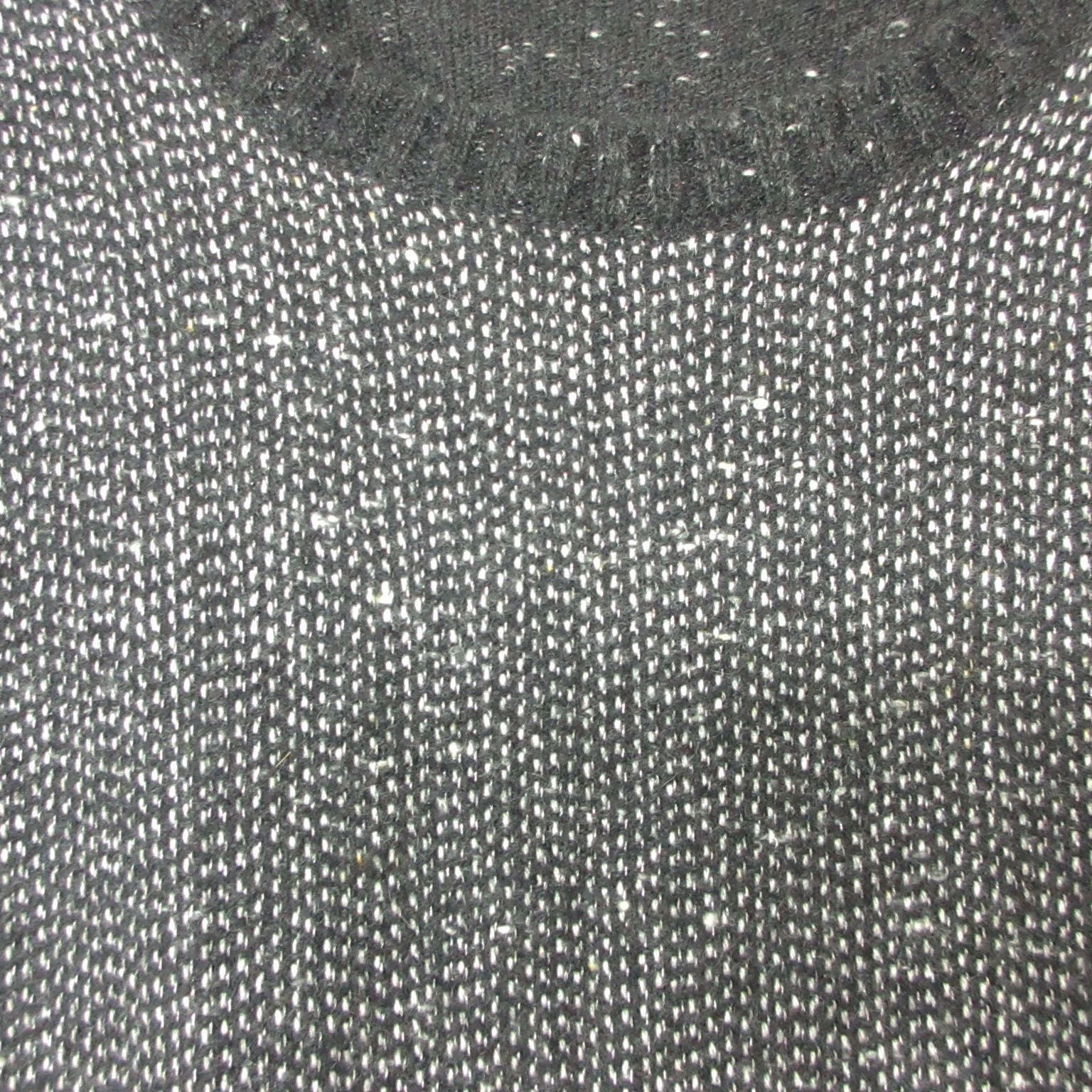 Brunello Cucinelli Knit Cashmere All Over Pattern Sweater Long Sleeve Crew Neck — view 6