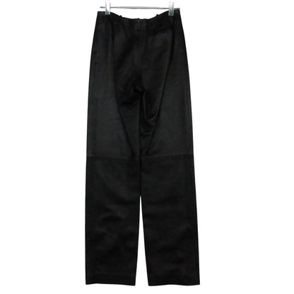 Loewe Set Nappa Leather Jacket Pants Peak Lapel Terre Black 38 — view 5