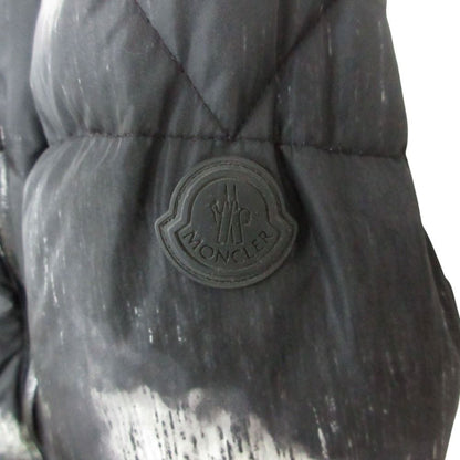 Moncler Fabas Down Coat Lightning Bolt Thundercloud Black — view 6