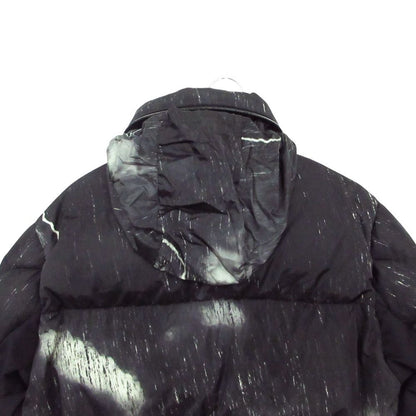 Moncler Fabas Down Coat Lightning Bolt Thundercloud Black — view 3