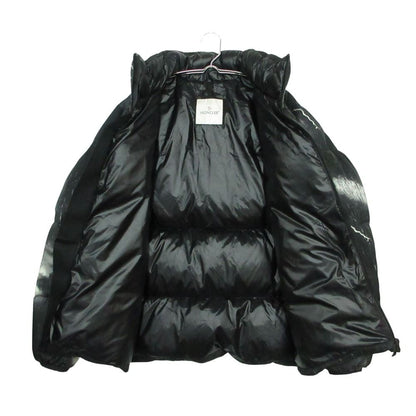 Moncler Fabas Down Coat Lightning Bolt Thundercloud Black — view 4