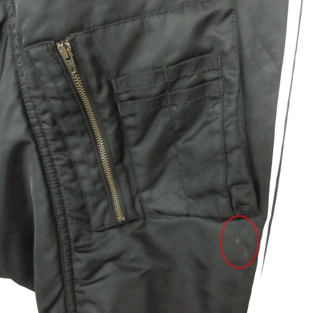 Balenciaga Adidas Jacket Side Line Bomber Black 46 — view 8