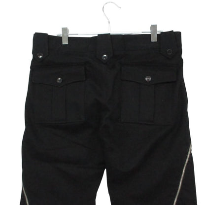Dolce & Gabbana Side Zip Pants Cotton Black 48 — view 3