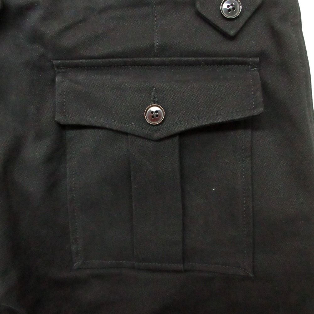 Dolce & Gabbana Side Zip Pants Cotton Black 48 — view 7
