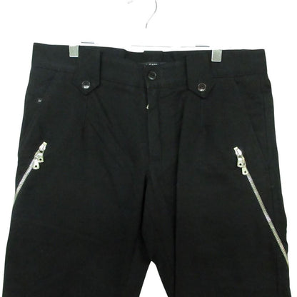 Dolce & Gabbana Side Zip Pants Cotton Black 48 — view 4