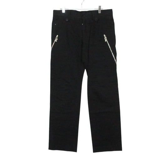 Dolce & Gabbana Side Zip Pants Cotton Black 48
