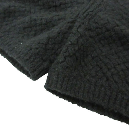 Chanel Knit Shorts CC Logo Gold Button Black — view 3