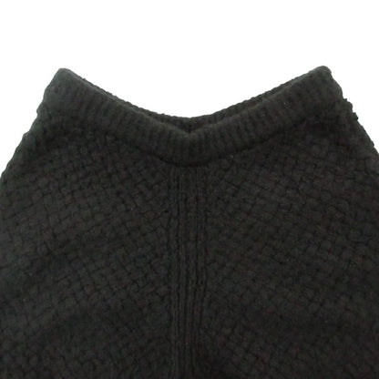 Chanel Knit Shorts CC Logo Gold Button Black — view 8