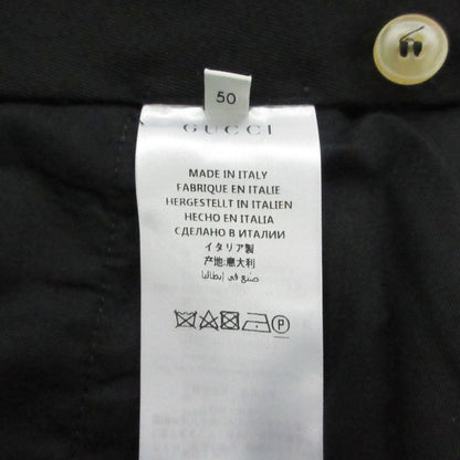 Gucci Pants Trousers 3 Tuck Pleated Glen Plaid Roll Up Gray 50 — view 8