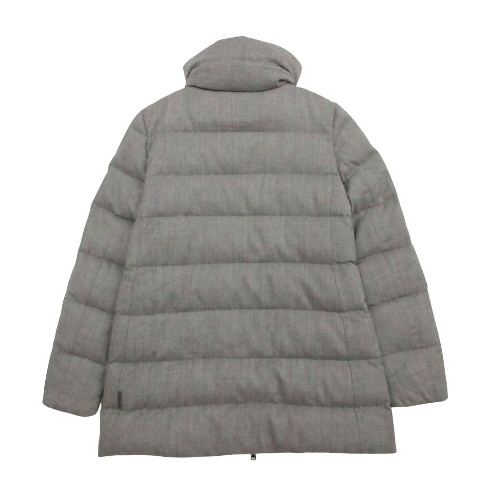 Moncler Torcelle Down Coat Stand Collar Gray 0 — view 2