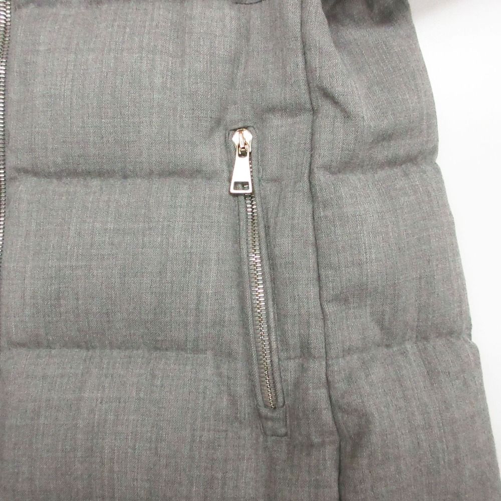 Moncler Torcelle Down Coat Stand Collar Gray 0 — view 5