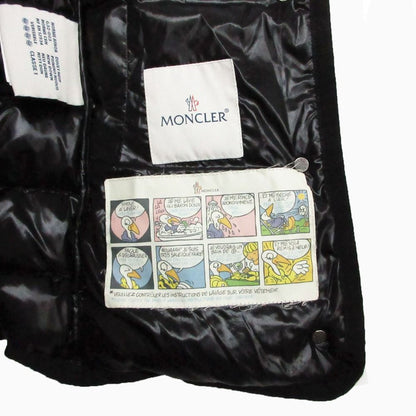 Moncler Armoise Down Coat Nylon Black — view 9