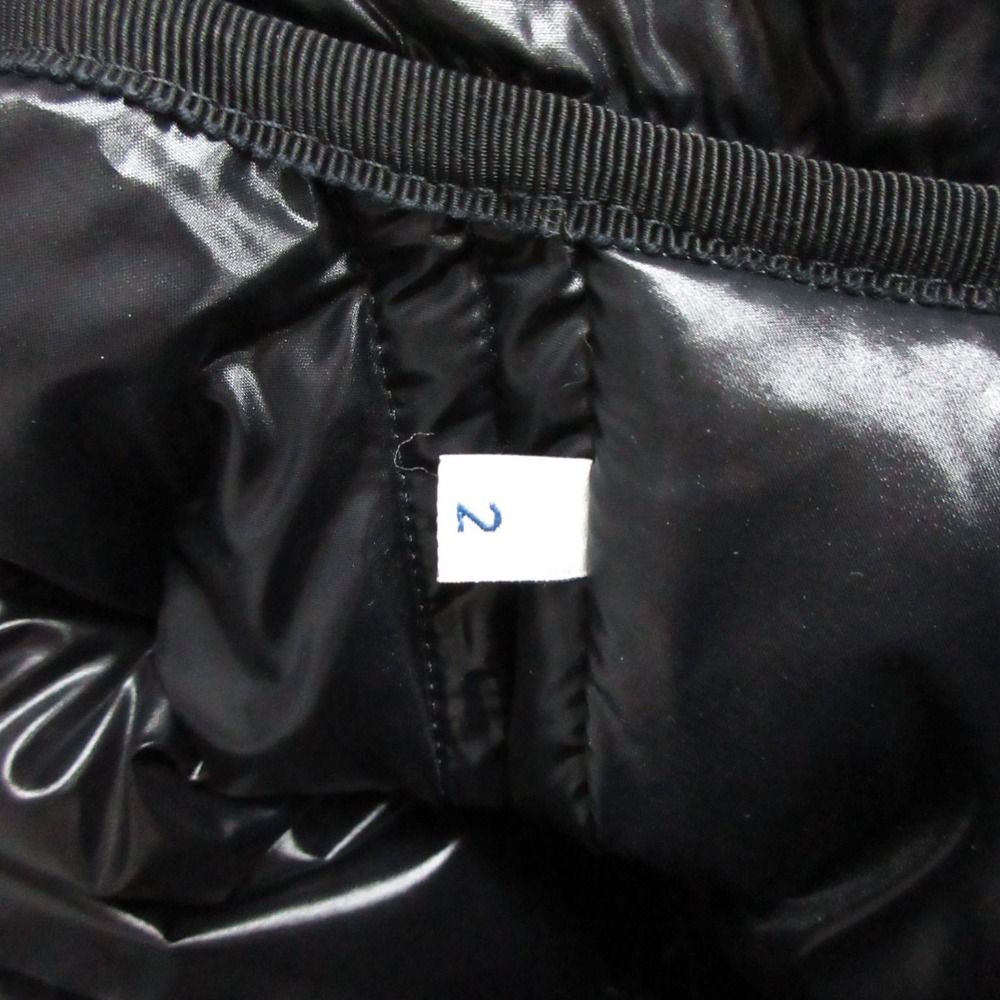 Moncler Armoise Down Coat Nylon Black — view 8